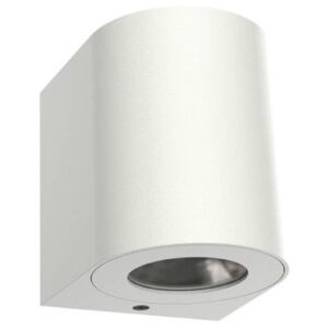 Venkovní nástěnné LED svítidlo NORDLUX Canto 2 - 104 x 87 x 100 mm, bílá - 49701001