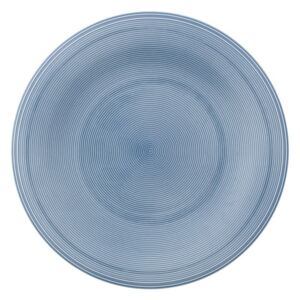 Modrý porcelánový tanier na šalát Like by Villeroy & Boch Group, 21,5 cm