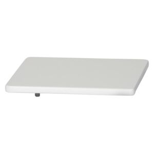 Biely otáčací nočný stolík Manis-h, 35 x 30 cm