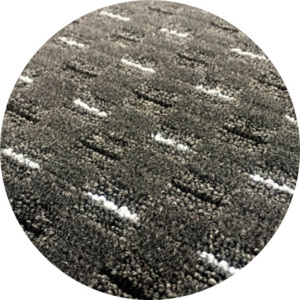 Vopi koberce Kusový koberec Valencia antraciet guľatý - 200x200 kruh cm