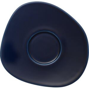 Villeroy & Boch Like Organic Dark Blue kávový tanierik, 17,5 cm