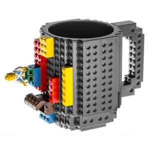 Master Hrnček LEGO 350ml šedá