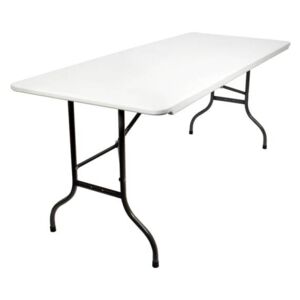 GT O9 Záhradný skladací stôl 180cm biela