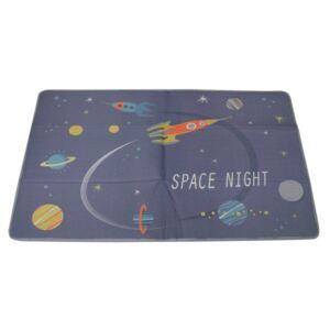 KIK Penová podložka na hranie Space Night 180 x 120 cm