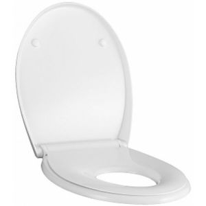 Kolo Rekord - WC sedadlo Familly s pozvoľným sklápaním, duroplast, biela K90118000