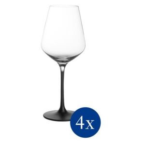 Villeroy & Boch Manufacture Rock súprava pohárov na biele víno 0,38 l, 4 ks