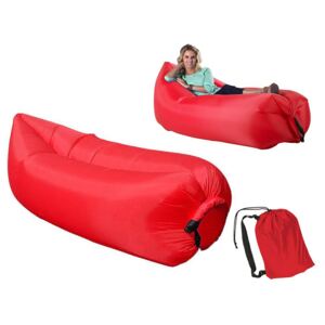 Lazy bag - Nafukovacia sofa červená