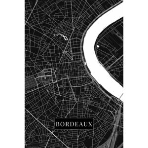 Mapa Bordeaux black