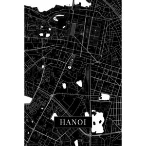 Mapa Hanoi black