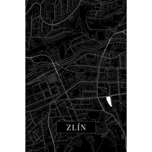 Mapa Zlin black
