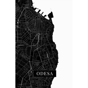 Mapa Odessa black