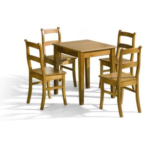 Stôl BELG + stoličky K-9 (1+4) - Súprava M8