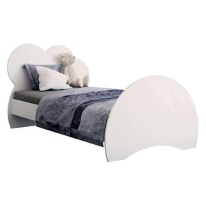 OR Detská posteľ Cloud Farba: Biela, Rozmer lôžka: 160x80, Úložný box: S úložným boxom
