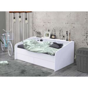 OR Detská posteľ Vintage Farba: Biela, Rozmer lôžka: 190x90