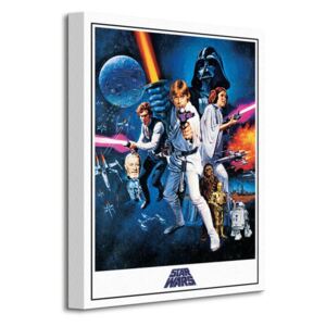 Obraz na plátne Star Wars Episode IV A New Hope (One Sheet) 30x40 WDC92452