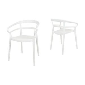 OVN stolička KR 063 B biela-