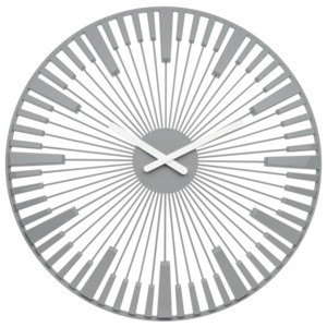Koziol Nástenné hodiny Piano sivá, pr. 45 cm