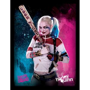 Rámovaný Obraz - Jednotka samovrahov (Suicide Squad) - Harley Quinn