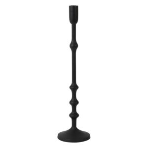 Stojan na sviečku SEMUT, matt black, 50 cm (M)