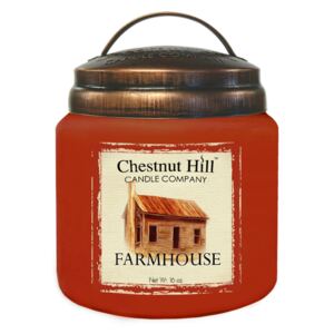 Chestnut Hill Candle CO Chestnut Hill Vonná Sviečka v skle Na statku - Farmhouse, 16oz