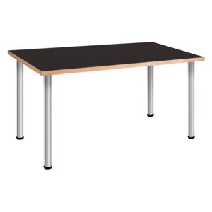 Písací stôl čierny Výška nôh: 82 cm