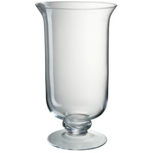 Sklenená váza Hurricane na nohe - Ø 19 * 34 cm