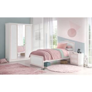 Malá detská izba Betty - biela/ružová