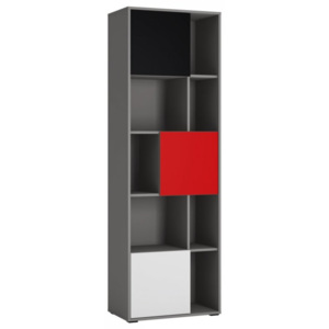 ArtExt Regál LASER 3D TYP LASR03 Farba: Chili red