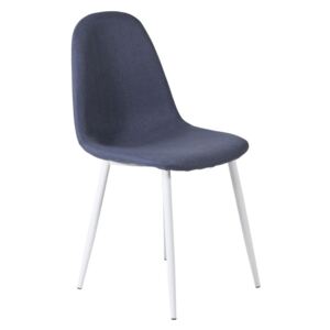 Polar stolička - biela/modrá