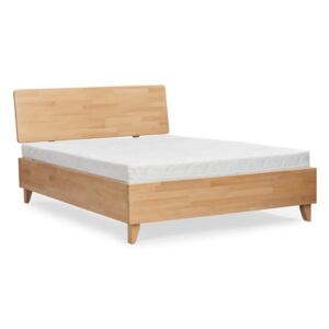 Dvojlôžková posteľ z masívneho bukového dreva SKANDICA Viveca, 200 x 200 cm