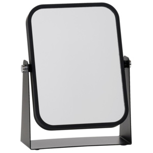Kozmetické stolové zrkadlo s čiernym rámom Zone