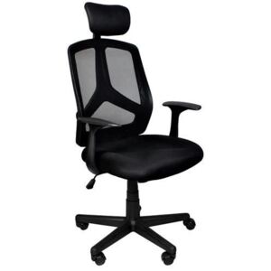 Malatec Kancelárska ergonomická stolička, čierna, 8981