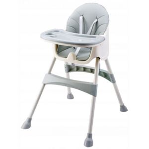 EcoToys Jedálenská stolička sa stolčekom Azure, HC-823