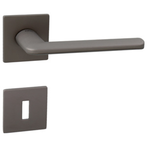 Dverové kovanie MP Eliptica HR 3098 5 S (T) - BB kľučka-kľučka otvor pre obyčajný kľúč/T (titán)