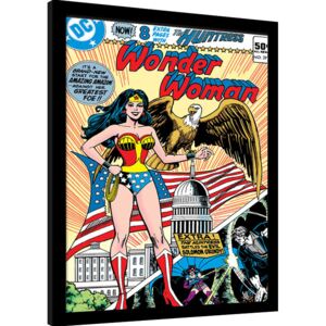 Rámovaný Obraz - Wonder Woman - Eagle