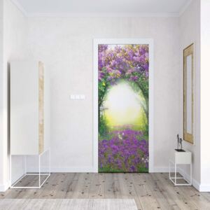 GLIX Fototapeta na dvere - Enchanted Forest Flowers