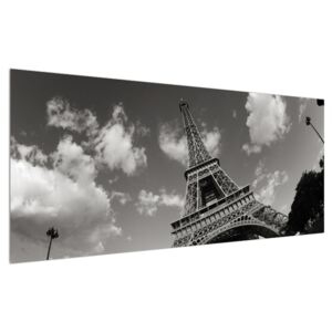 Obraz Eiffelovej veže (120x50 cm)