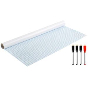 ISO Samolepiace kresliace tabule PVC 200x45 cm, biela, 8489