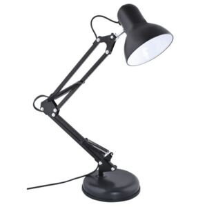 ISO Stolná kancelárska lampa L5177, čierna