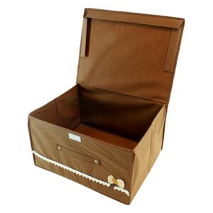 APT Úložný box na prikrývky, vankúše, deky 50x40x30cm, AG327B