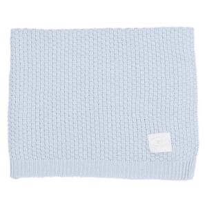 Pletená deka pre deti - Dusty blue
