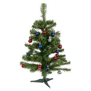 Livarno Home Umelý vianočný stromček, zdobený, 60 cm (zelená) (100339055)