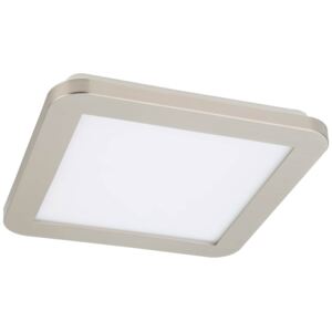 LED panel do kúpeľne NAPOLEONE, 22,5x22,5cm, teplá biela, satinový