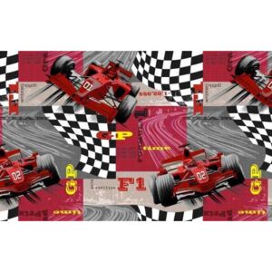 Faro obliečky Formule červené 90x140 cm 40x60 cm