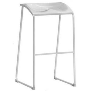 PEDRALI - Vysoká barová stolička AROD 510 DS - biela