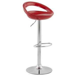 Dizajnová barová stolička Mason červená