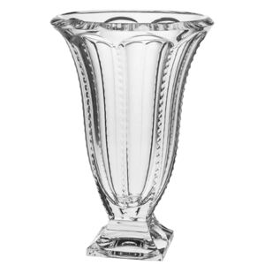 Bohemia Jihlava brůsená křišťáľová váza Champaign 33,5 CM