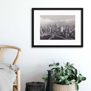 Rámovaný obraz GLIX Vintage View of New York City 40x30 cm