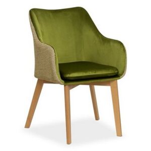 OVN stolička LANCELOT BL 75 zelená/béžová