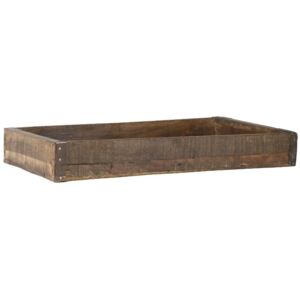 Dřevěný box Wooden Tray 43×26 cm